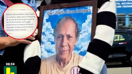 Chiclayo: le dieron cita para diciembre, pero murió hace cuatro meses