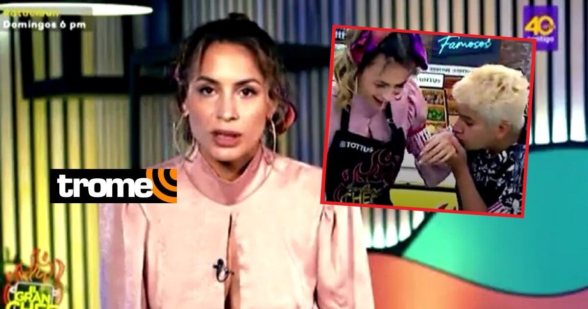 Miguel Vergara y Milett Figueroa son competidores en el programa ‘El Gran Chef Famosos’. (Foto: Captura Latina).