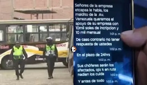 ¡Miedo sobre ruedas! Choferes de empresa de transportes de Ate vuelven a la ruta después de tres días pese a amenazas extorsivas