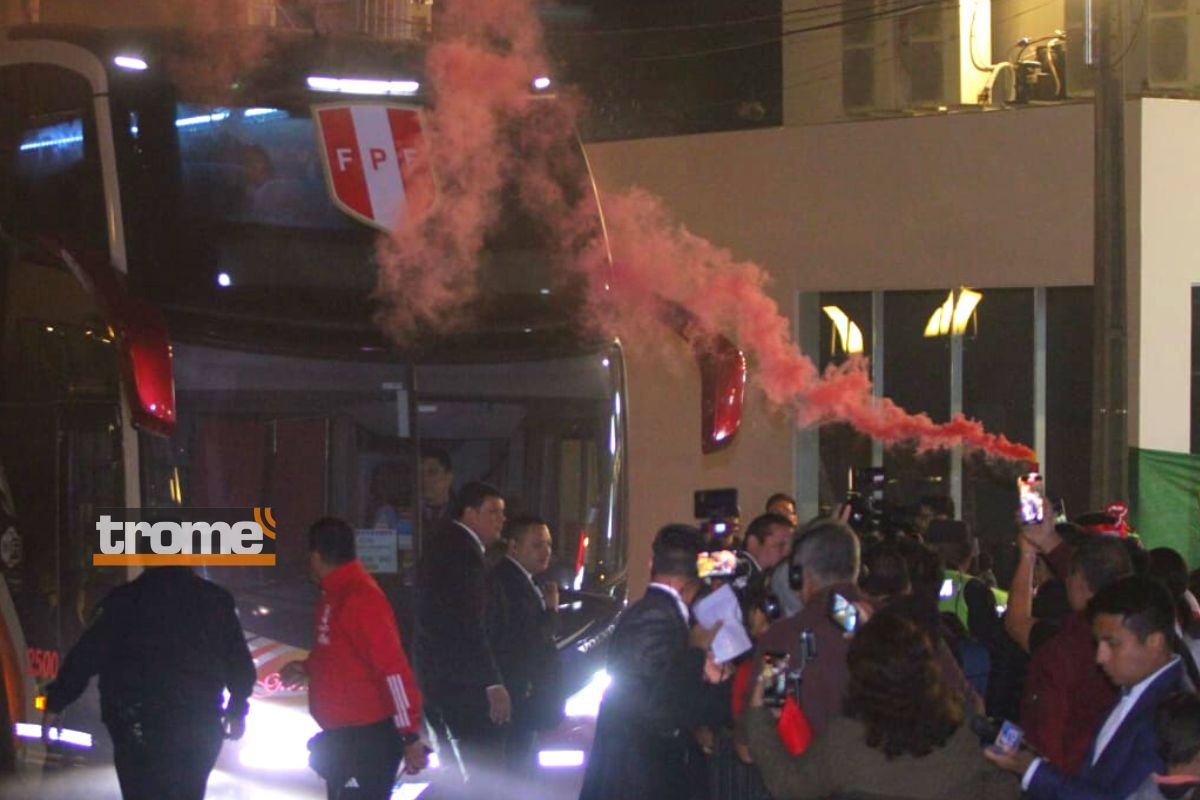 Perú ya está en Ciudad del Este para enfrentar a Paraguay (Foto: Alan Ramírez)