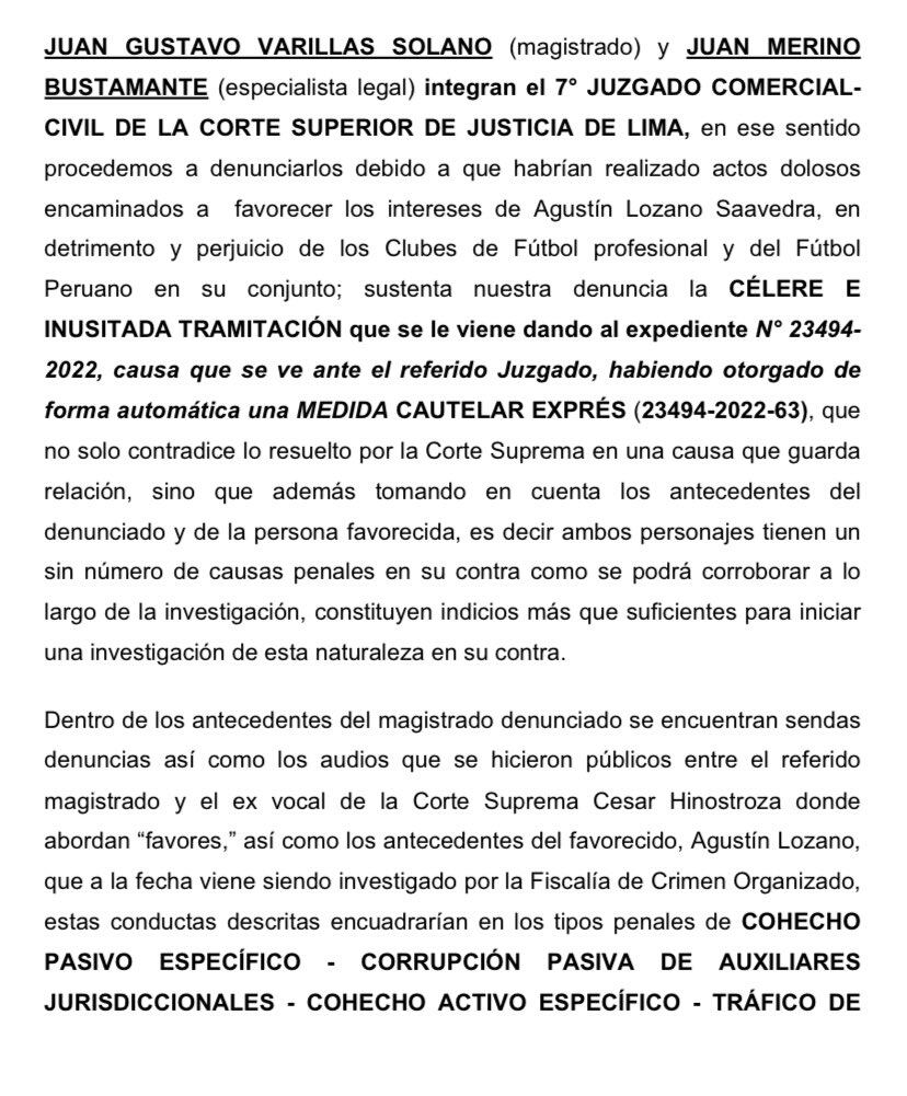 El juez Juan Varillas Solano, que dio la medida cautelar a favor de la FPF, está implicado en caso 'Cuellos Blanco'. Foto: Captura.