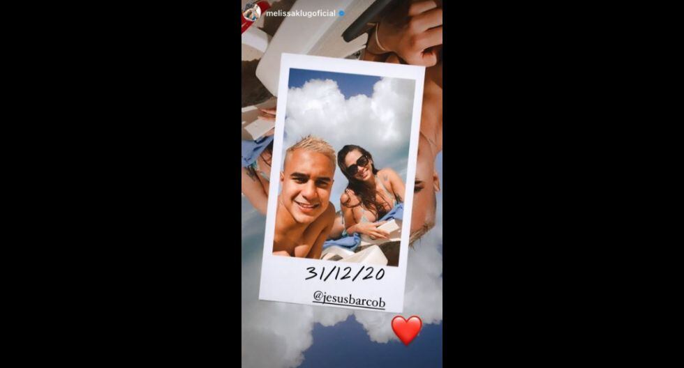 Melissa Klug y Jesús Barco en Punta Cana