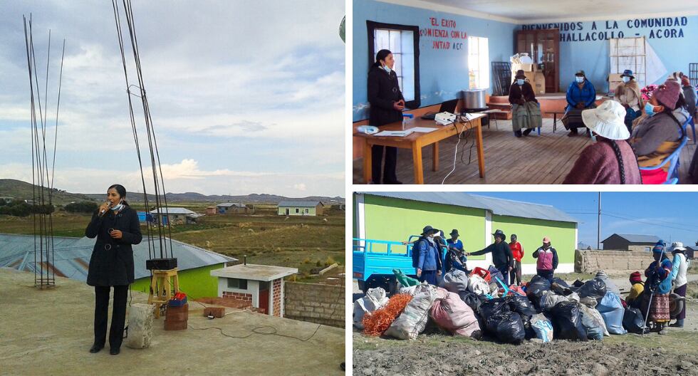 Enfermera puneña lidera proyecto ambientalista