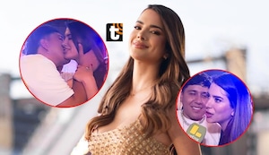 Suheyn Cipriani cariñosa con Macarius y él la besa EN VIVO: “Es mi media mitad”