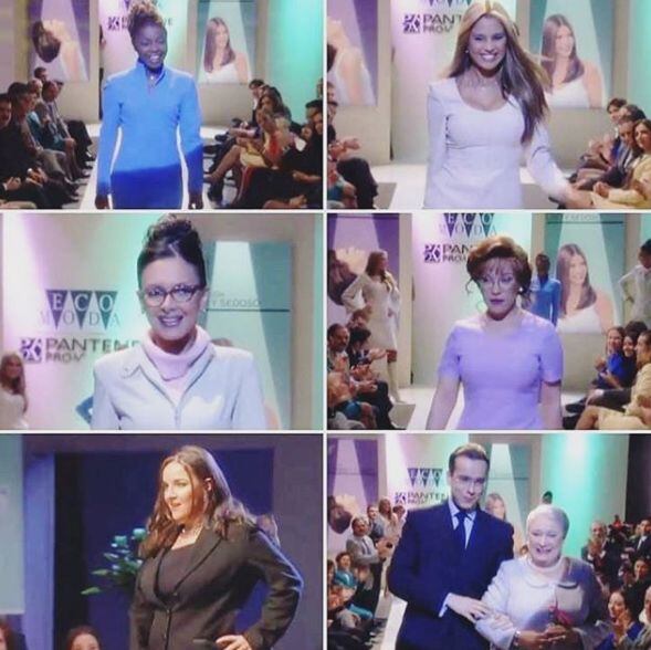 El cuartel de las feas desfilan y acaparan la atención de los espectadores, la canción “Porcelain” de Moby es la encargada de musicalizar el paso de las mujeres, quienes tienen un nuevo look que cautiva a todos los presentes (Foto: RCN)