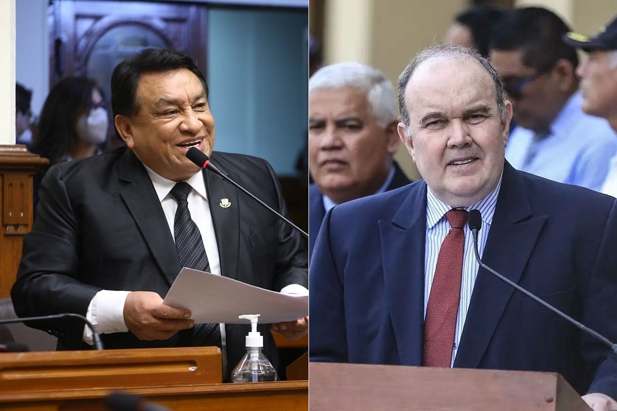Rafael López Aliaga aseguró que tomará acciones legales contra José Luna Gálvez. (Foto: Andina / Congreso)