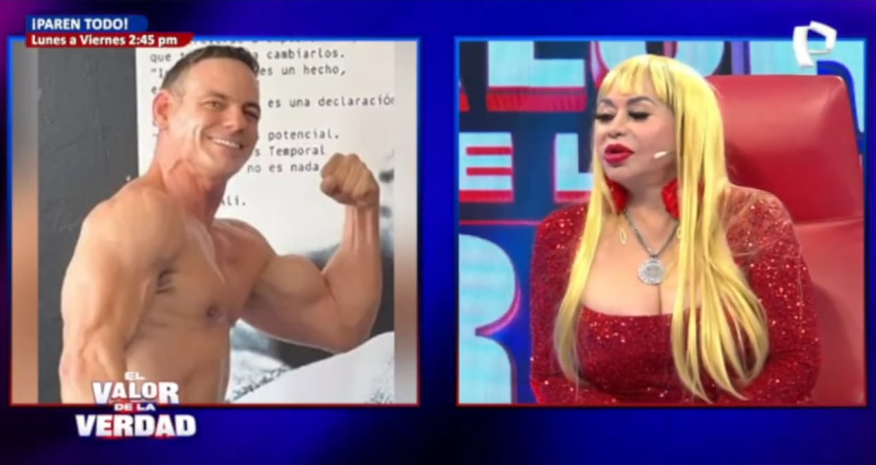Susy Díaz cuenta en qué circunstancias vio sin ropa a Mark Vito.