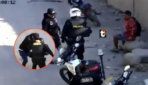 ¡Policías no se salvan! Delincuentes les roban sus armas de reglamento durante patrullaje en Ica
