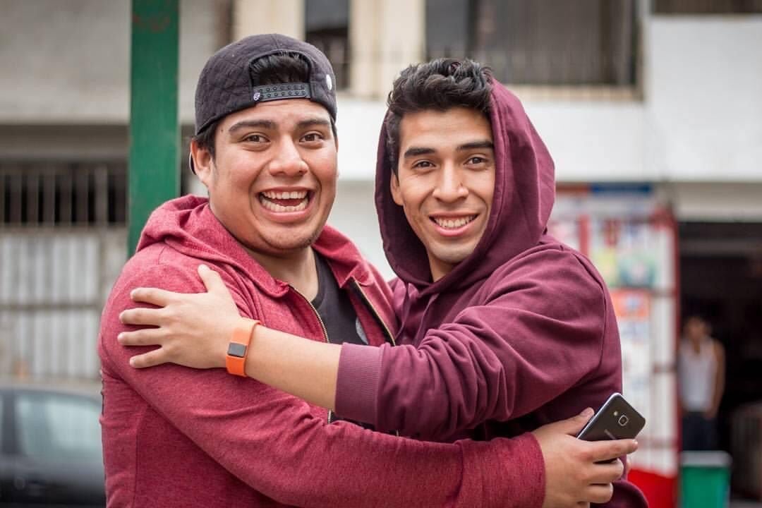 'Camaleón' junto a uno de sus mejores amigos, 'ChiquiWilo'.