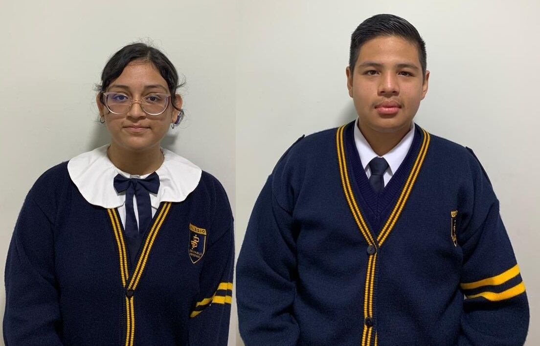 Sandra Rojas y Diego Hurtado consiguieron ingresar a las carreras de Ciencias Políticas y Derecho, respectivamente, y compartieron consejos para lograrlo. (Fotos: Colegio Juan Pablo Peregrino)