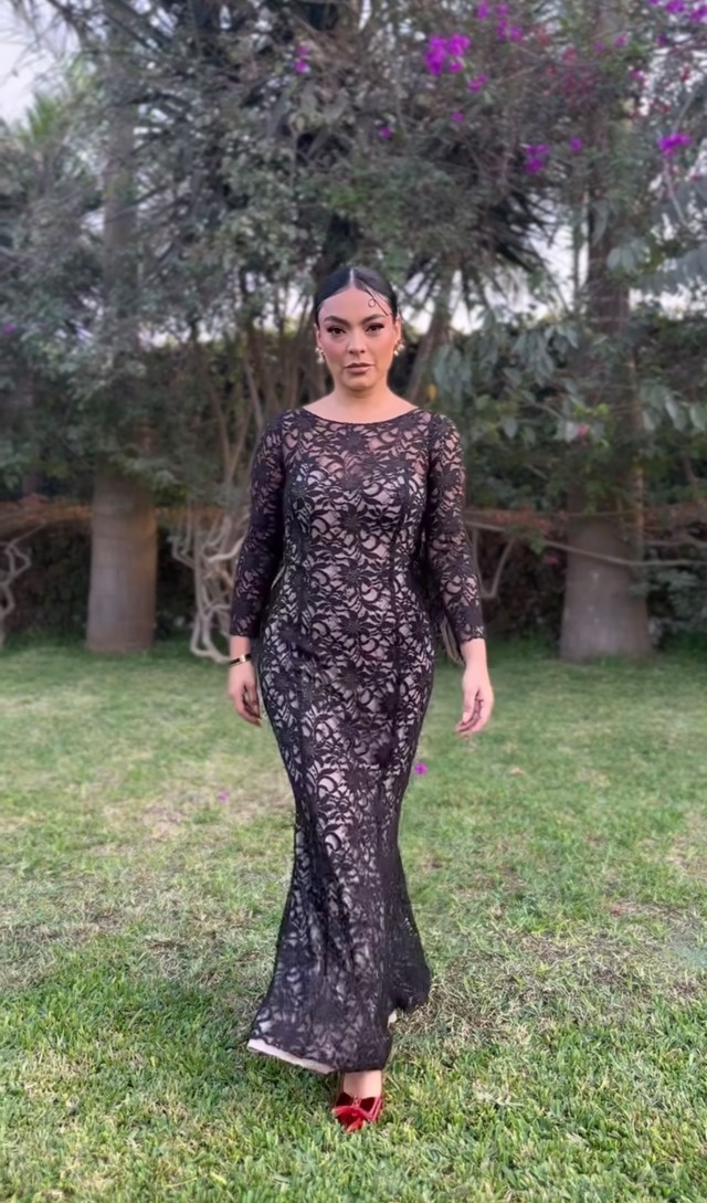 Cielo Torres en la boda de Melissa Paredes y Anthony Aranda.