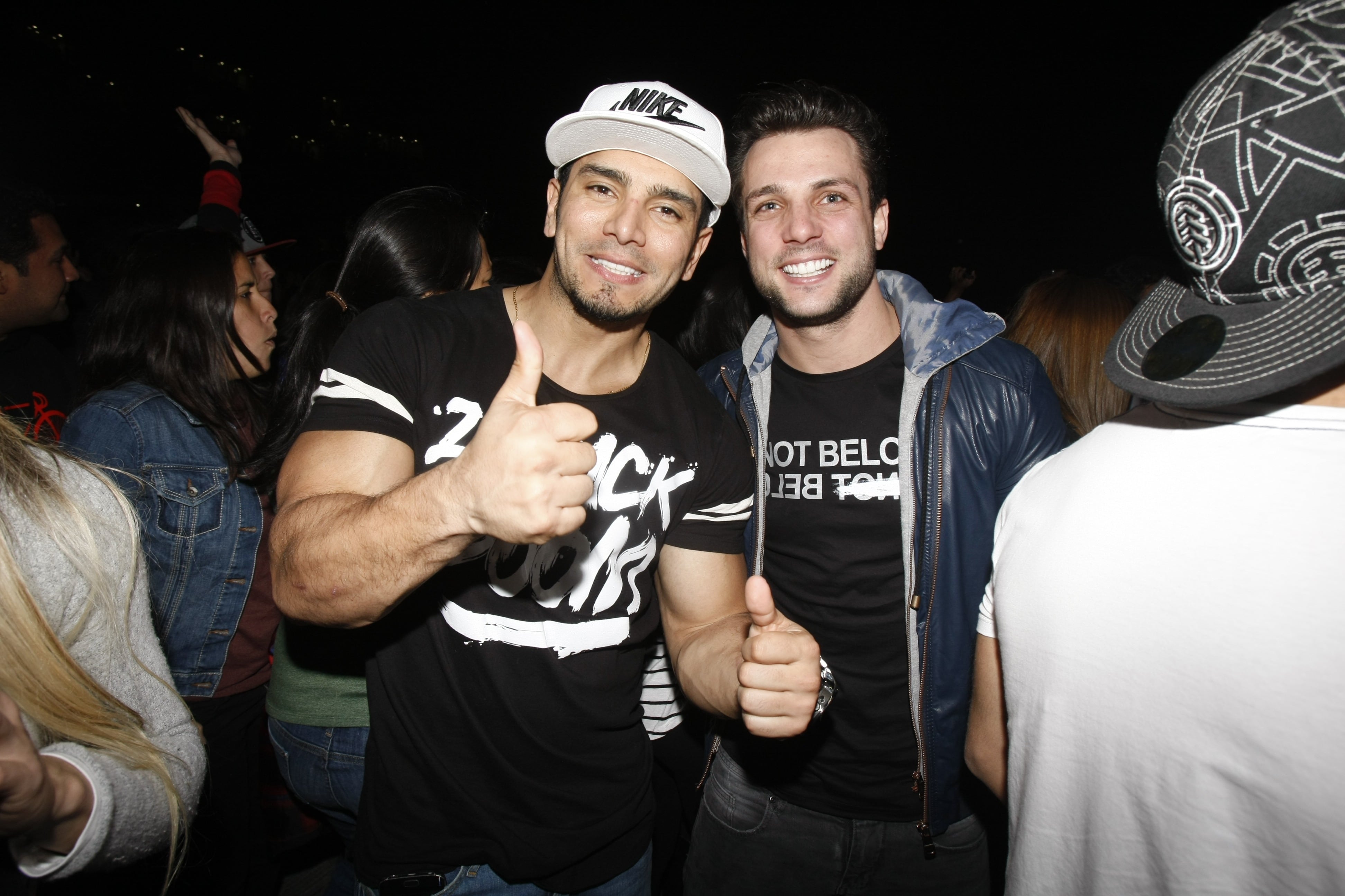 Rafael Cardozo y Nicola Porcella en 2015