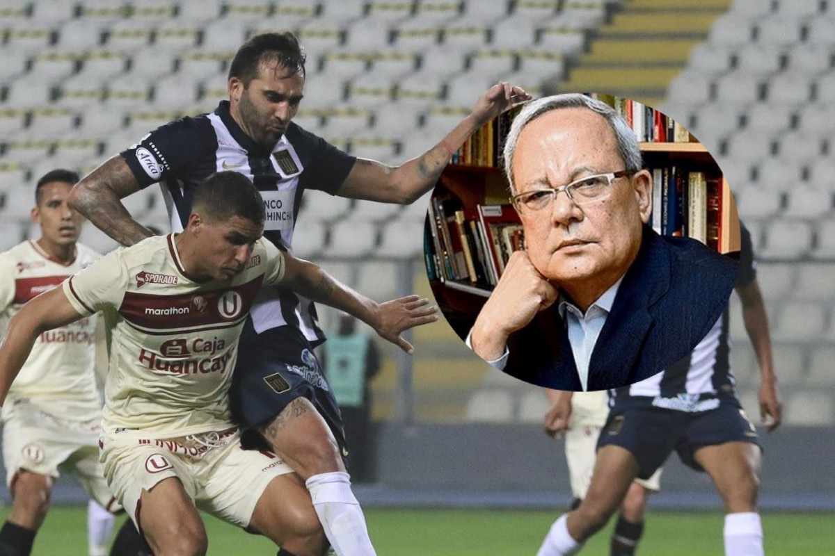 César Hildebrandt felicitó a Alianza Lima y criticó a la U y Cristal por estar con Agustín Lozano y la FPF. Foto: Composición.