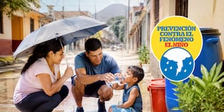 Las lluvias, el calor intenso y el agua acumulada pueden aumentar diversos riesgos para la salud, por lo que la prevención será fundamental. Foto: IA.