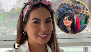 Pamela López, ex de Cueva, se une a marcha por extorsiones: “Yo también fui víctima”