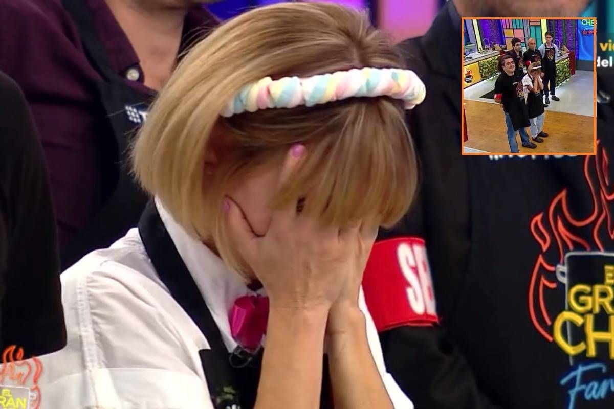 Belén, Jesús Neyra, Mr. Peet y Pavón en sentencia de El Gran Chef Famosos. (Captura Latina)