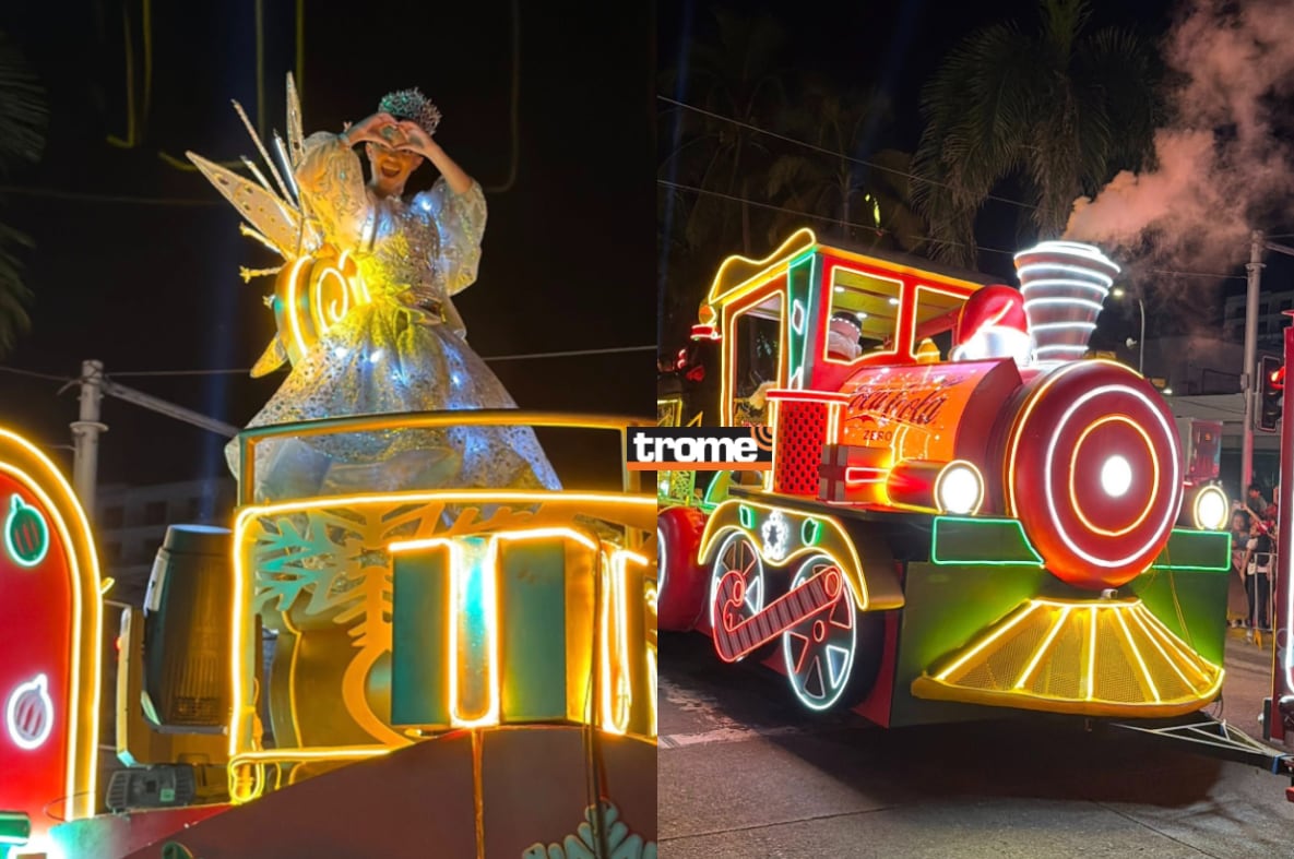 La temporada navideña presenta casas decoradas y también eventos que llenan las calles de alegría e invitan a celebrar con emoción y unión familiar. (Foto compos. Isabel Medina / Trome).