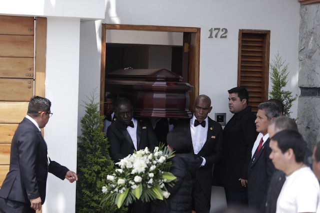 Alberto Fujimori: galería con la llegada de su féretro al Ministerio de Cultura. Foto: @photo.gec