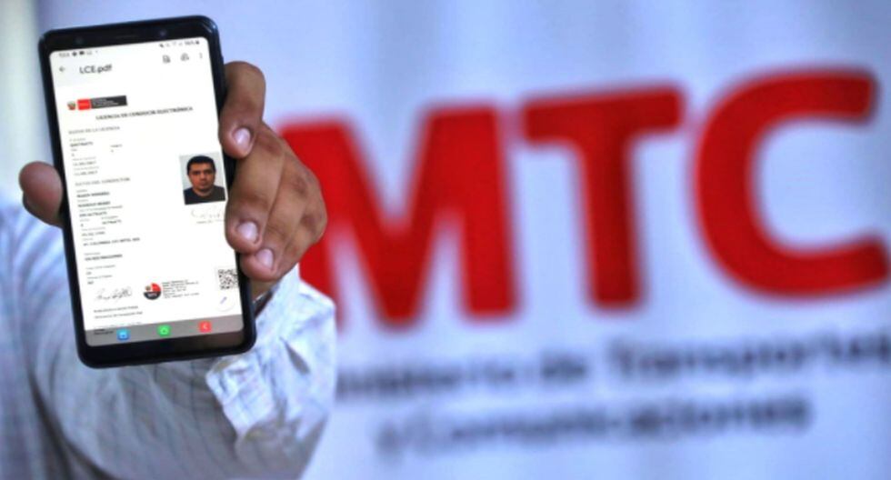 El brevete electrónico permitirá a la Policía Nacional del Perú (PNP) controlar con más eficiencia la tenencia y la validez de los brevetes. (MTC)