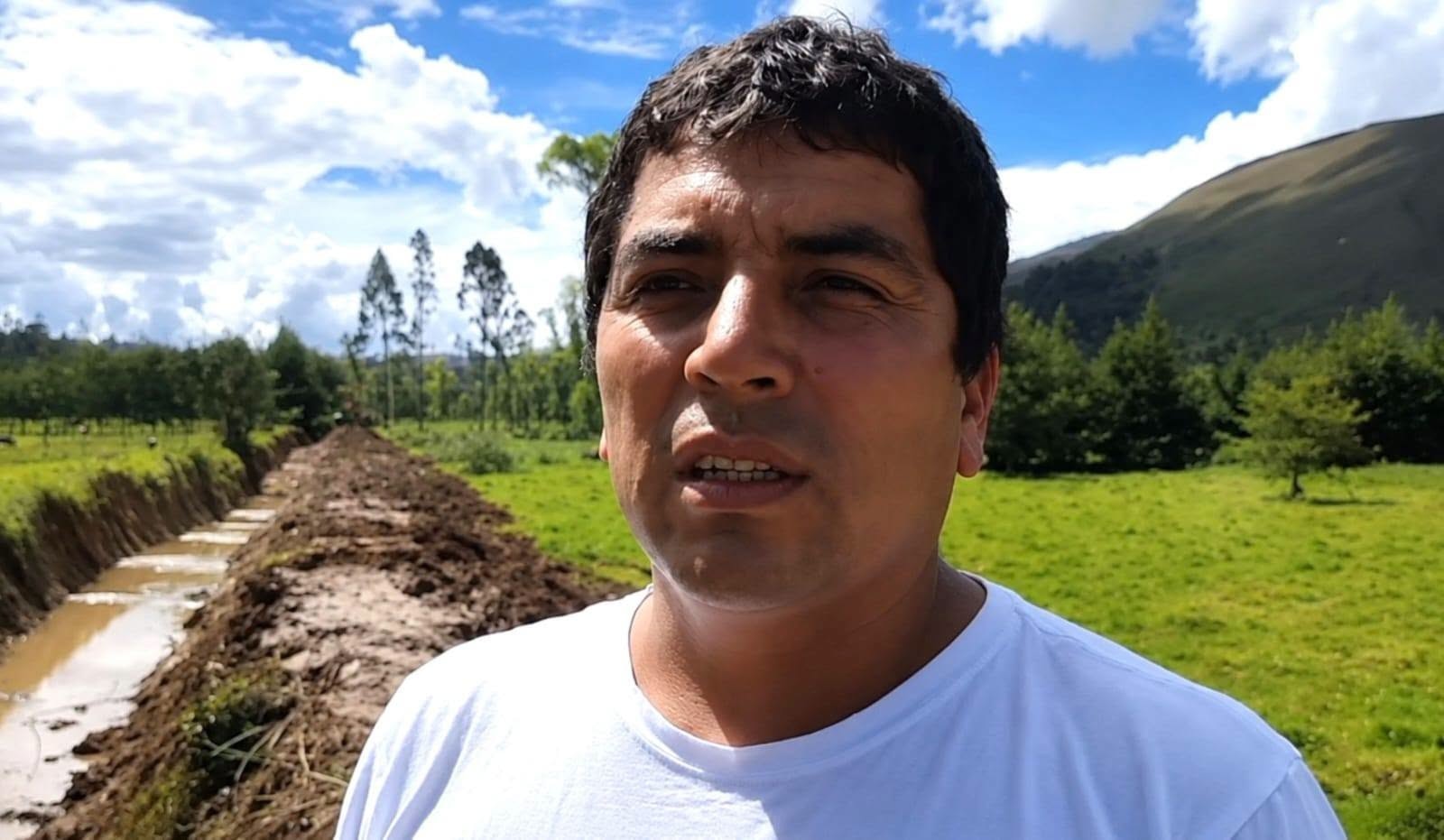 Omar Díaz Rabanal, alcalde distrito de Jorge Chávez, en Celendín. (Redes sociales)