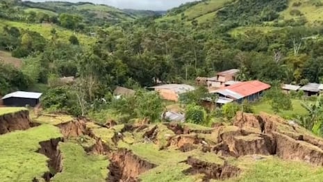 ¿Por qué caserío en San Martín se hunde? IGP descarta falla geológica y explica el motivo