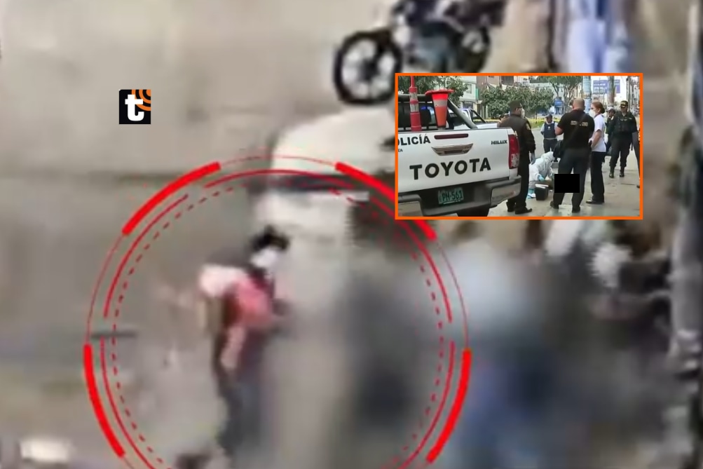 Grupo de individuos matan y agreden a hombre en plena vía pública en San Juan de Miraflores.