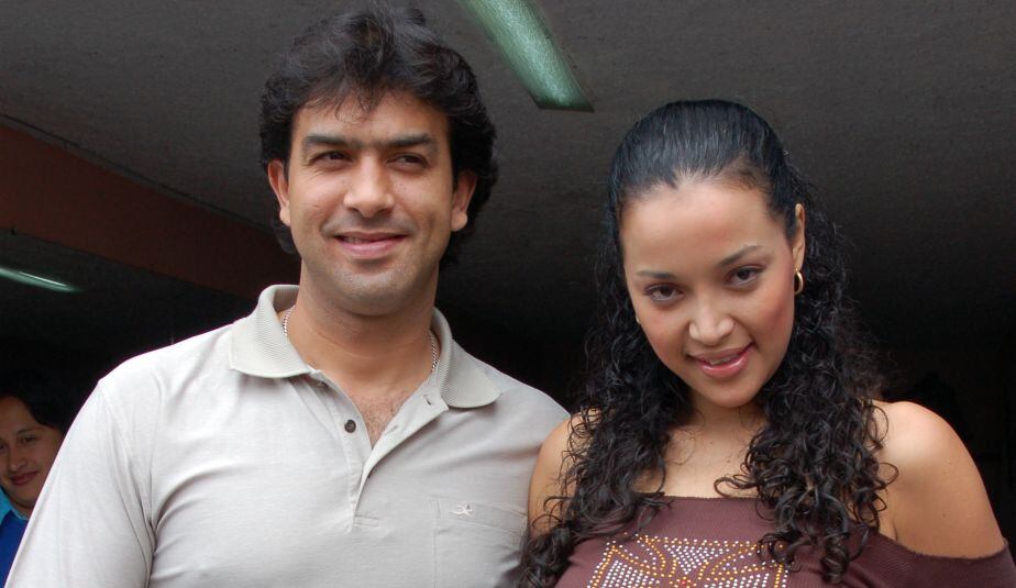 Farid Ode y Mariella Zanetti en 2003, cuando ambos eran pareja. Quince años después, ellos han rehecho su vida. (USI)