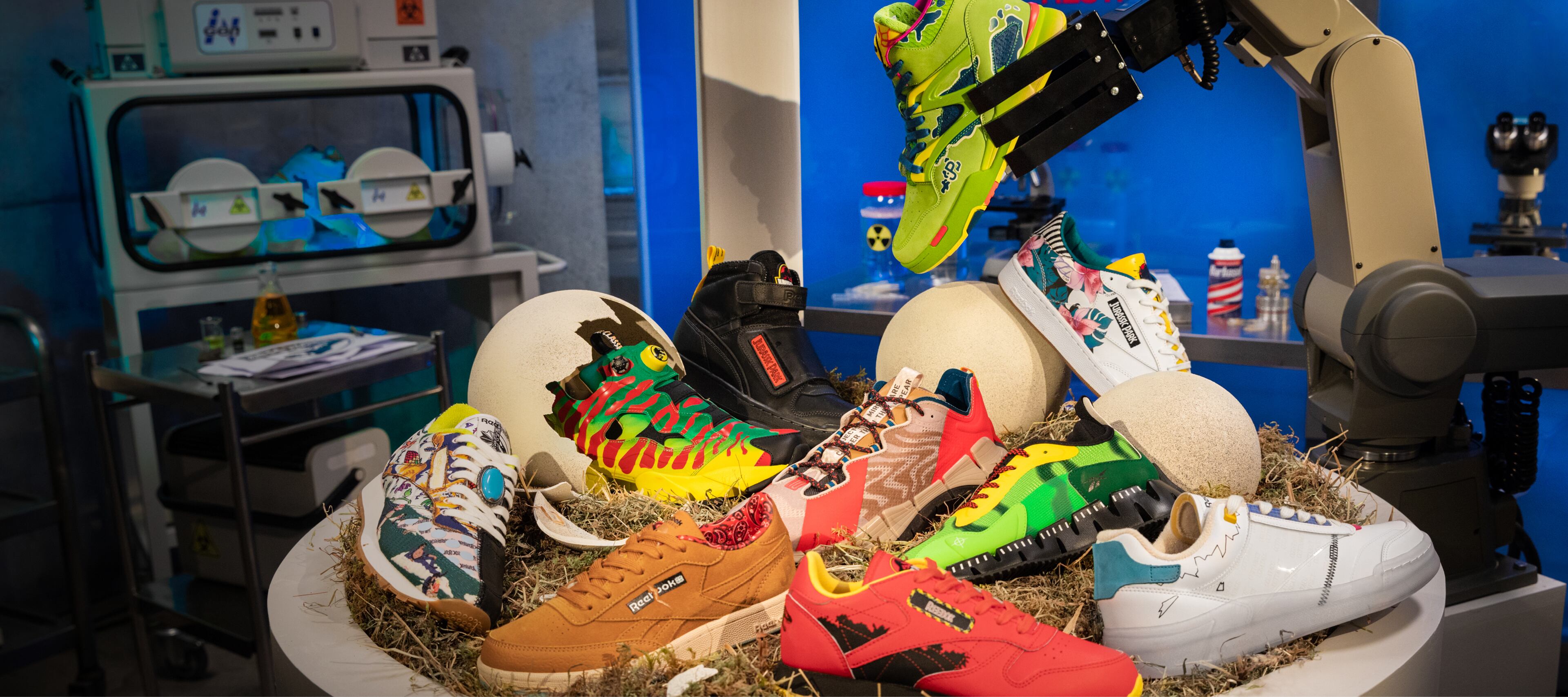 Reebok x Jurassic Park. (Foto: Reebok)