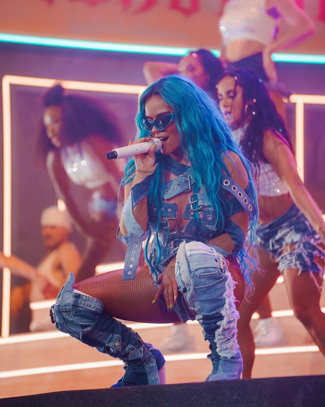 La cantante colombiana se presentó en el festival Coachella (Foto: Karol G / Instagram)