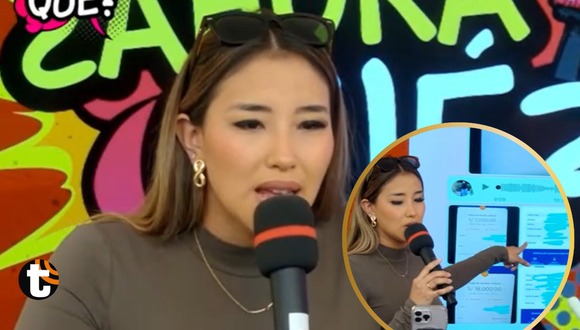 TROME - Xiomy explica préstamo de 15 mil soles y muestra PRUEBAS: “Necesitaba ese dinero urgente, le devolví en efectivo”