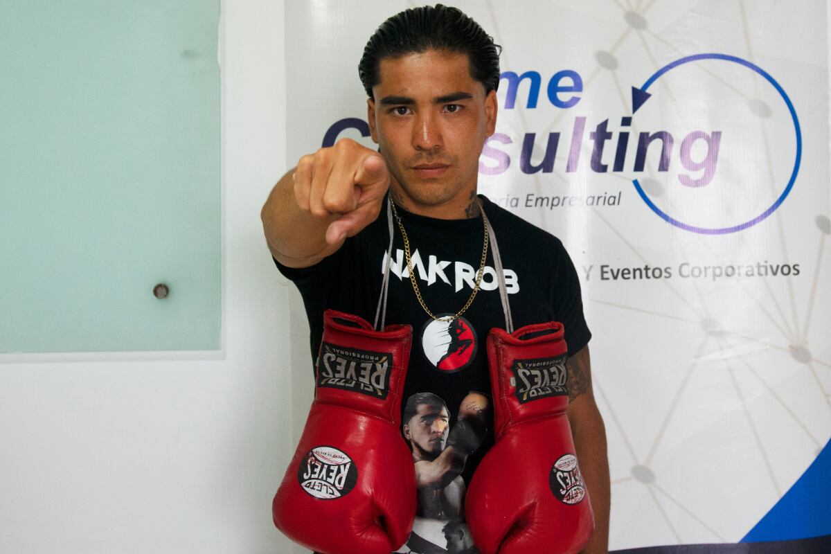 Eduardo 'El Chino' Ajito a un paso de disputar el título mundial mosca de un reconocido organismo internacional de boxeo. (Difusión)