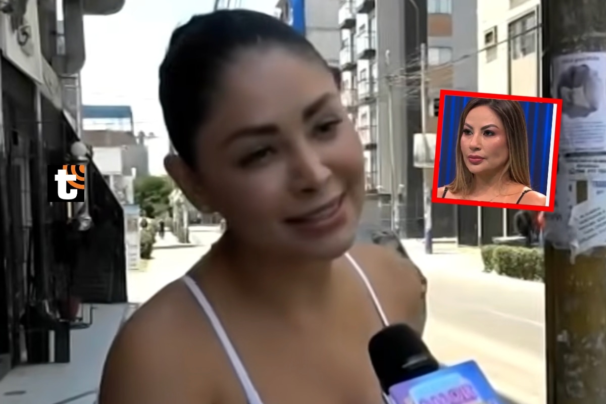 Pamela Franco le responde con todo a López