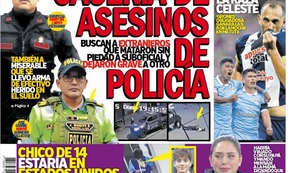 CACERÍA DE ASESINOS DE POLICÍA
