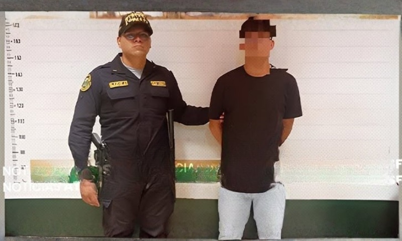Sujeto fue intervenido por suplantación de identidad. (Redes sociales)