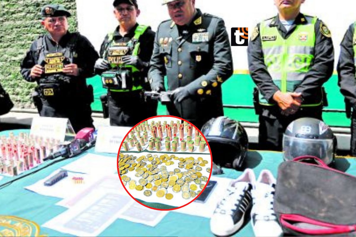 Todo lo que le incautaron al asesino del cambista.
