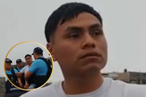 Barranca: Serenos detienen a policía en actividad acusado de robar celular y disparar contra mototaxista