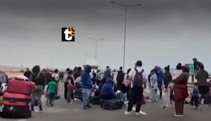 Huyen de Chile: Llegada masiva de migrantes venezolanos desencadena crisis en la frontera con Perú