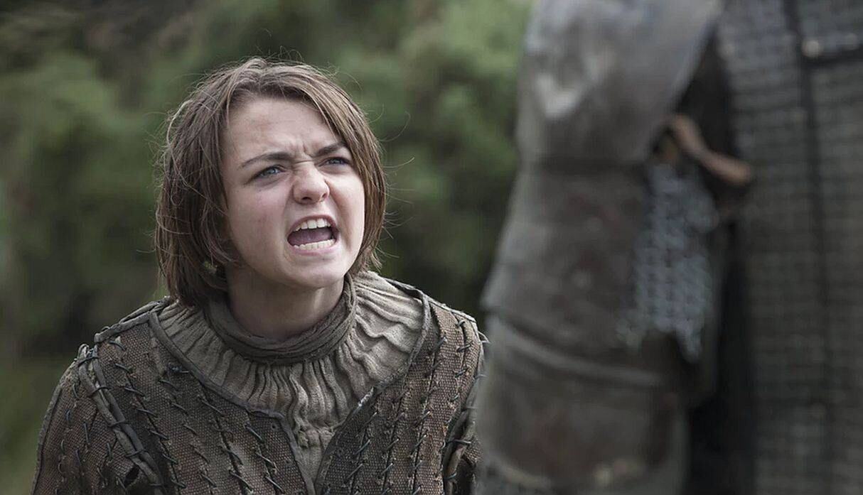 Maisie Williams en "Game of Thrones" como Arya Stark (Foto: HBO)