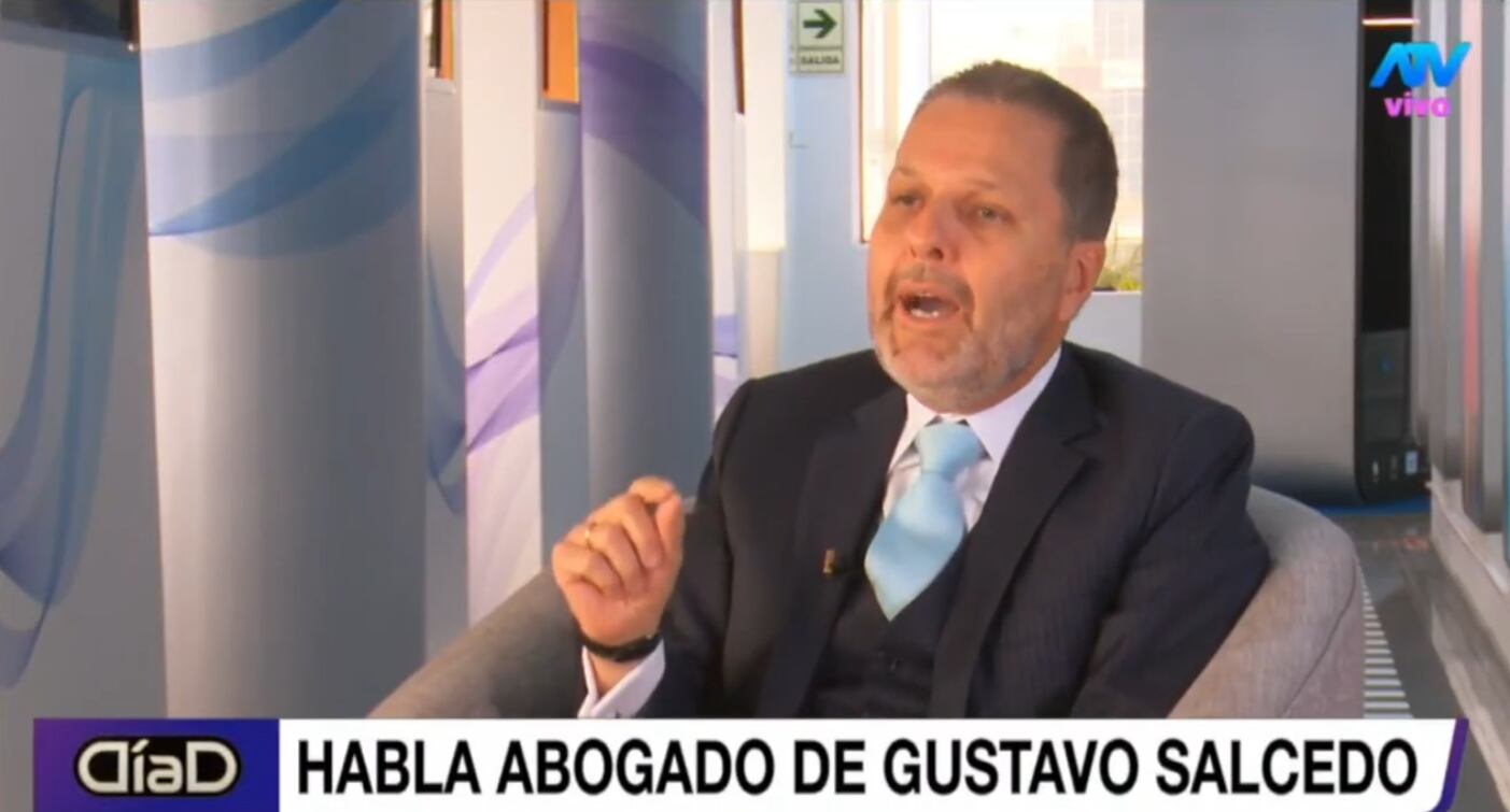 Abogado de Gustavo Salcedo salió en defensa de su cliente y habló con 'Día D'.