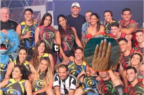 Exparticipante de ‘Esto Es Guerra’ sorprende con su pedida de mano en Grecia y muestra su anillo