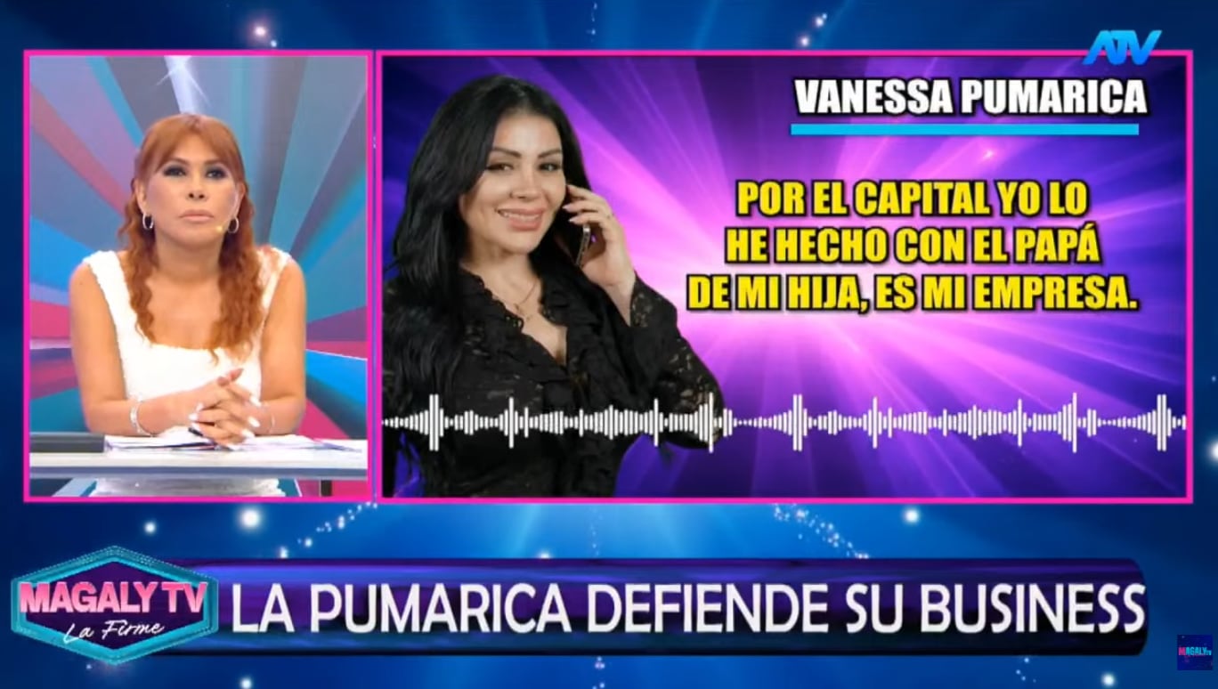 Vanessa Pumarica confirmó los contratos ganados con la Municipalidad de Bellavista y defendió la calidad de sus productos.