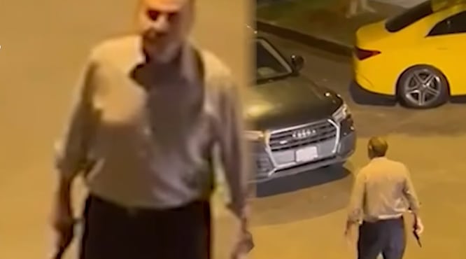Policía en retiro amenaza con arma a trabajadores de limpieza en Miraflores