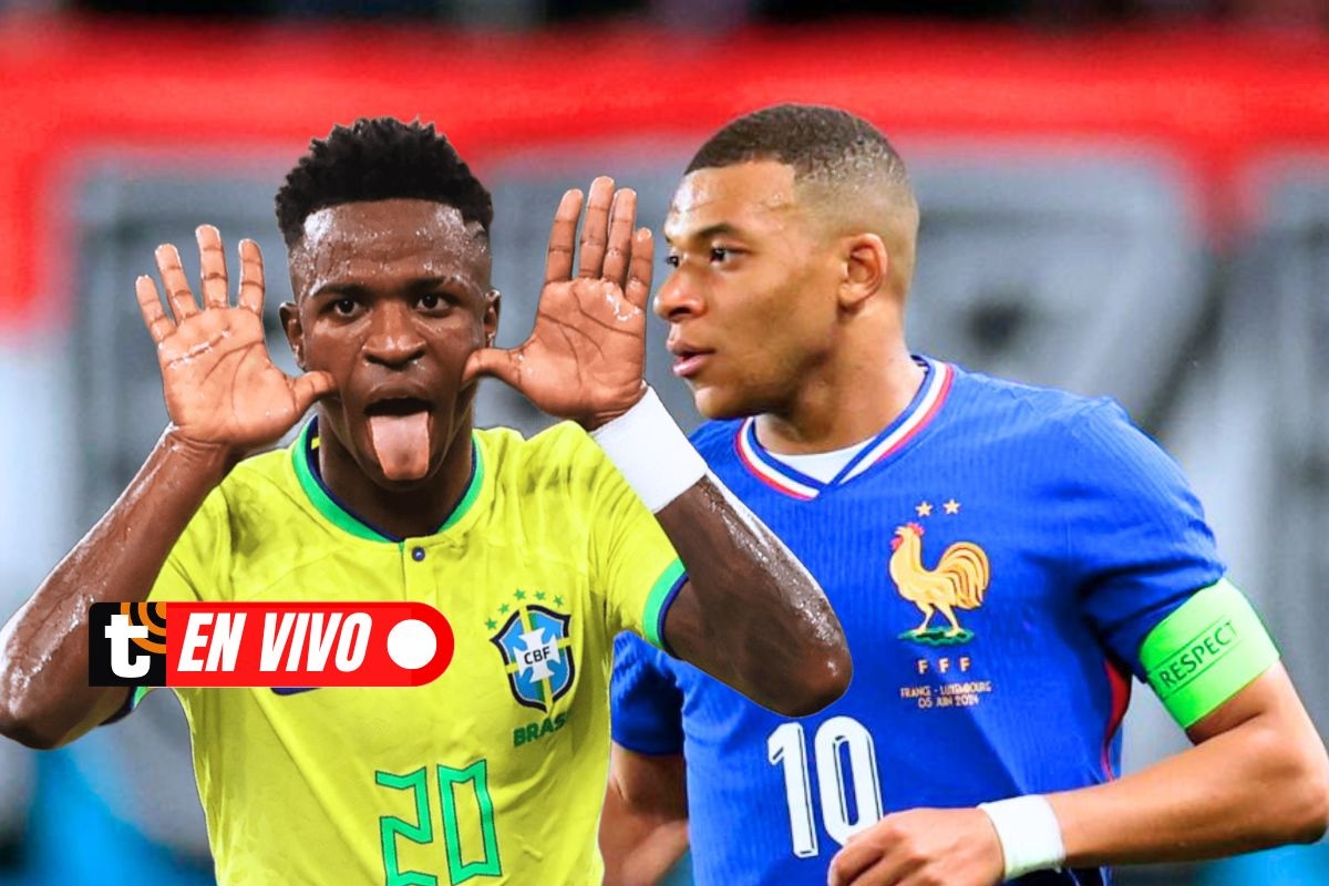 Brasil enfrenta a Francia en los Estados Unidos en amistoso fecha FIFA (Composición: GEC/AFP)