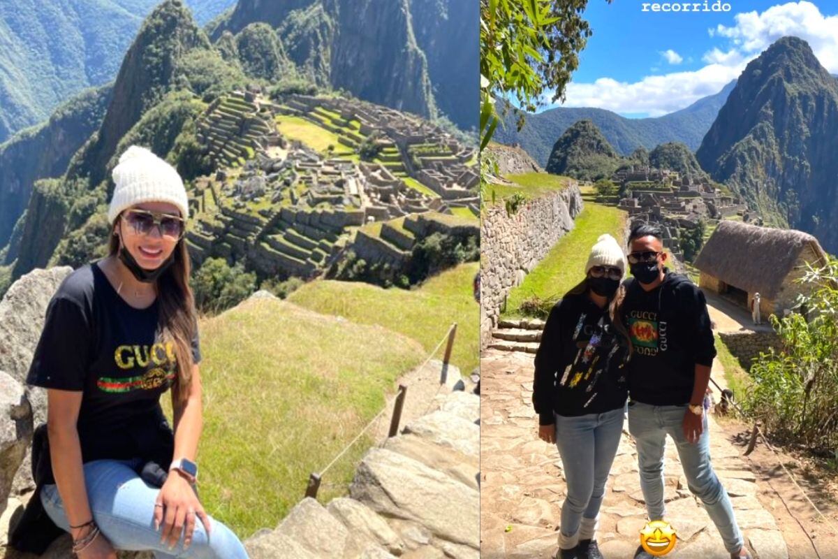 Pamela López consideró como mágico su recorrido por Machu Picchu (Fotos: Instagram)