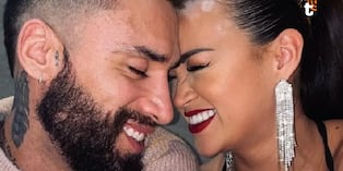 Jota Benz y Angie Arizaga. (Foto: Instagram de Angie Arizaga)