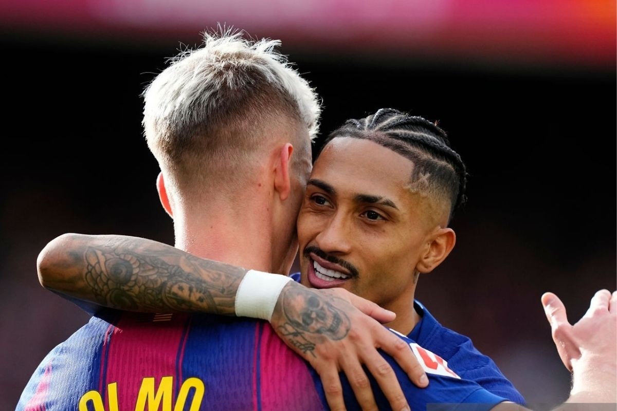 Barcelona festejó su goleada ante Sevilla en LaLIga (Foto: Getty Images)