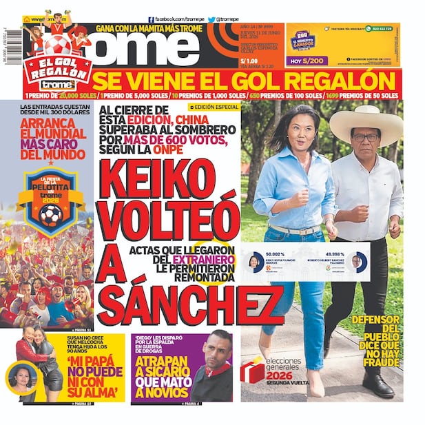 Portada Trome