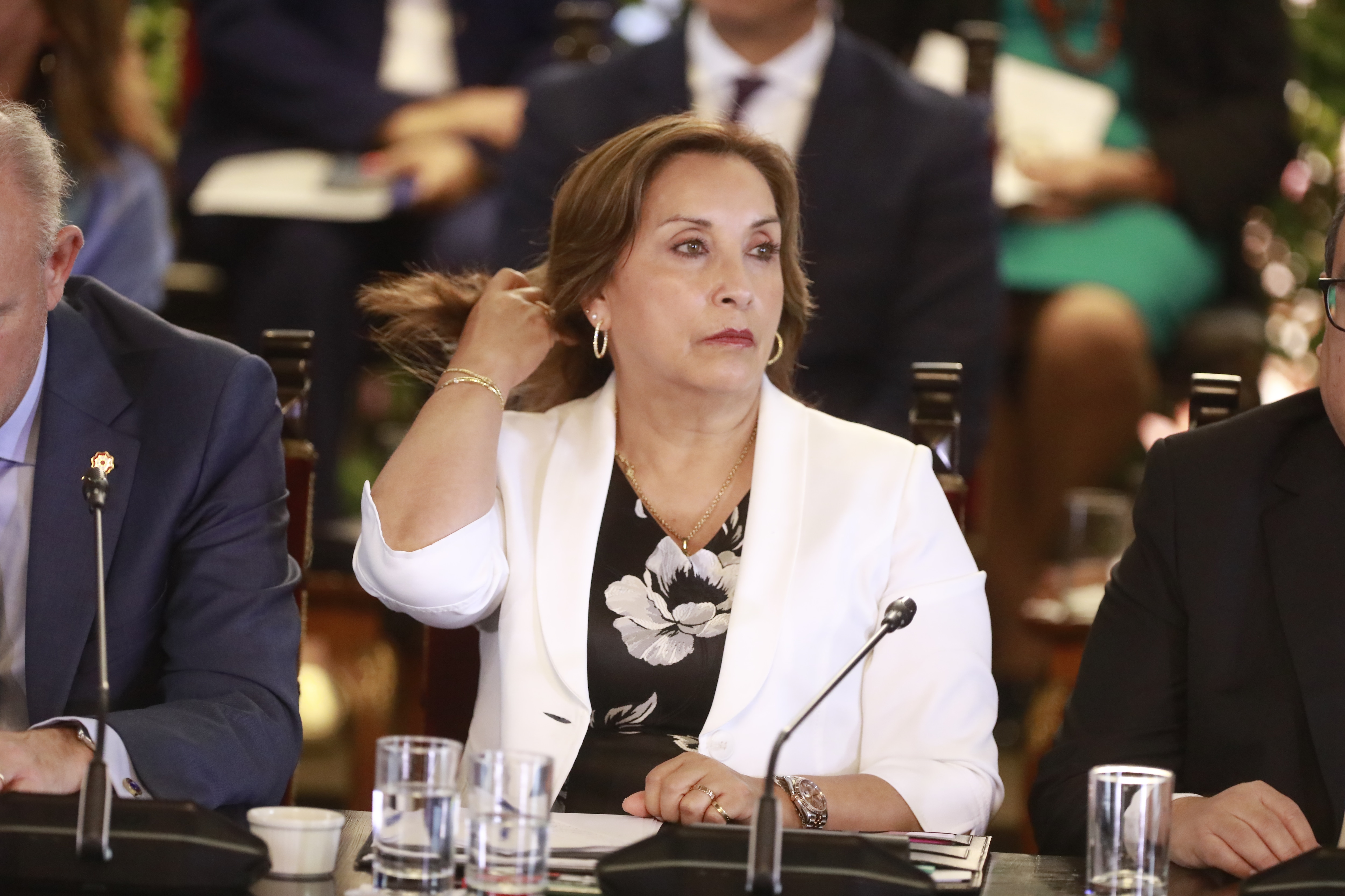 Dina Boluarte. Foto: Julio Reaño/@Photo.gec