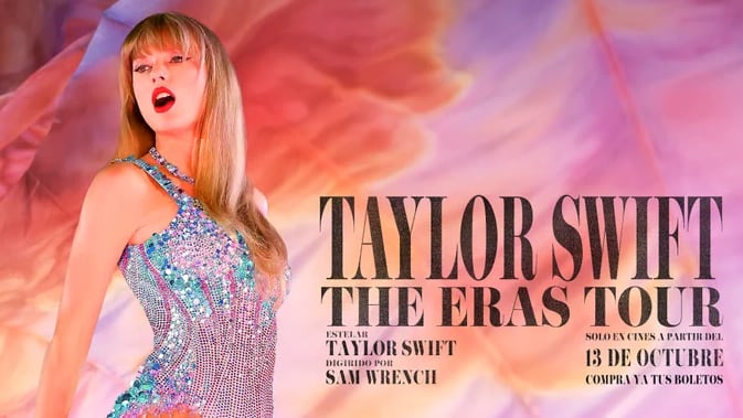 Película de Taylor Swift se estrenará en Perú en octubre.
