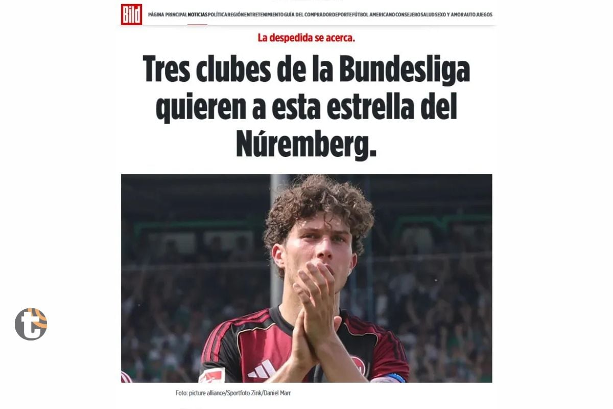 Prensa de Alemania da cuenta de interés por zaguero peruano (Foto: @Bild)